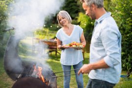 Grillen im Garten